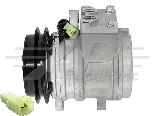 Item # 508-8153  -  Alternative Delphi Compressor SP10 - 121mm, 1 Groove Clutch, 12V