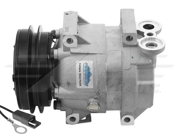Item # 502-088  -  OE Delphi Compressor V5 - 132mm, 1 Groove Clutch 12V
