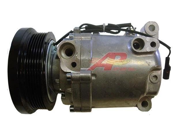 Item # 504-490  -  New CR14 Compressor with 6 Groove Clutch