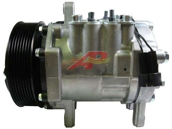 Item # 503-1928  -  Reman HD Sanden Style Denso C171 - 132mm, 8 Groove Clutch, 12V