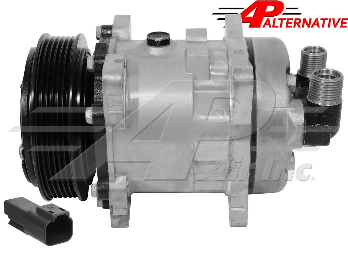 Item # 509-397163  -   Alternative Compressor SD5H11 - 125mm, 6 Groove Clutch 12V