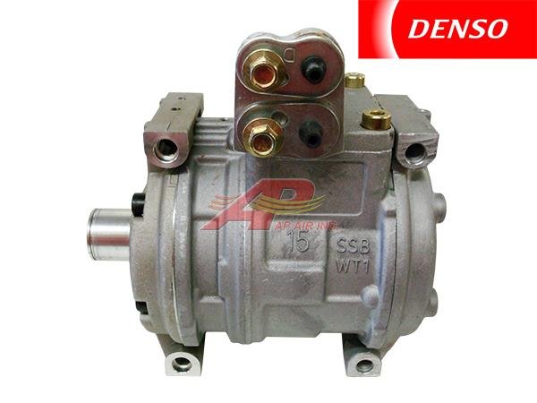 Item # 503-1201  -  OE Denso Compressor 10PA15C Without Clutch - Long Body Mount