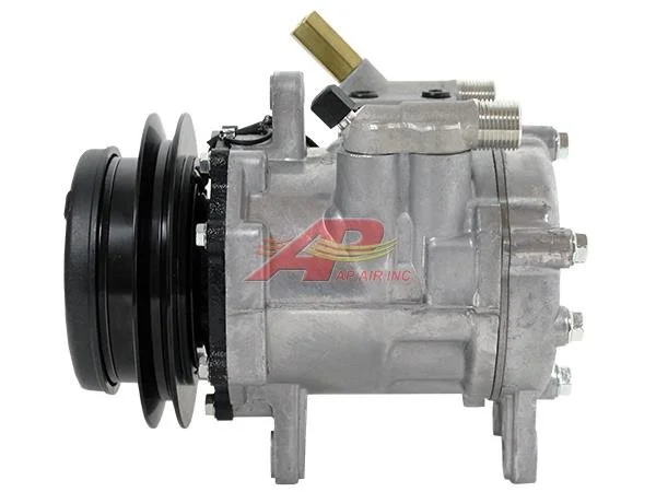 Item # 503-1172  -  HD Sanden Style Denso 7H15 - 146mm, Single Groove Clutch, 12V