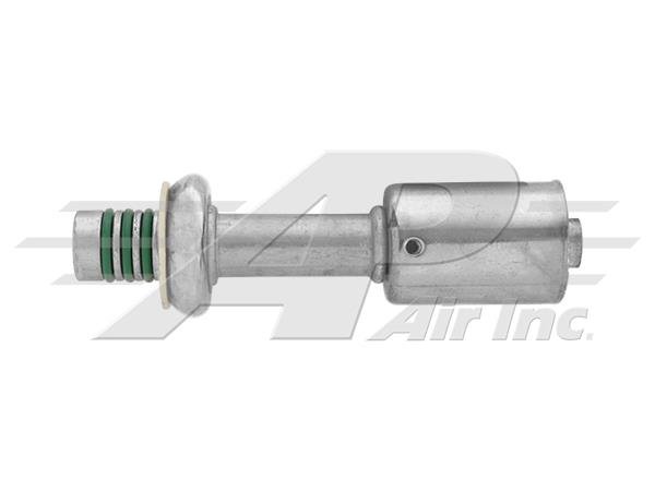 Item # 461-0116 -  Straight #12 Male Springlock