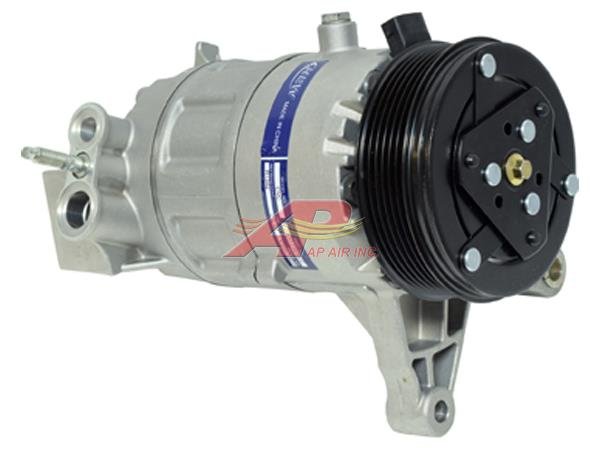 Item # 502-0902  -  New CVC Compressor, 4.3" 6 Groove, 12V