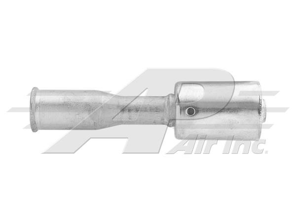 Item # 461-0102  -  Straight #8 Female Springlock
