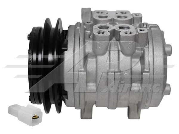 Item # 503-1803  -  Alternative Compressor 10PO8E - 122mm, Single Groove Clutch, 12V