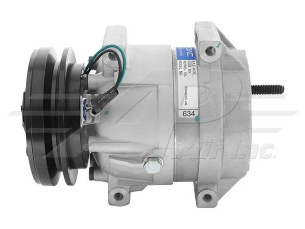 Item # 502-162  -  OE Delphi Compressor V7 - 132mm, 1 Groove Clutch 12V