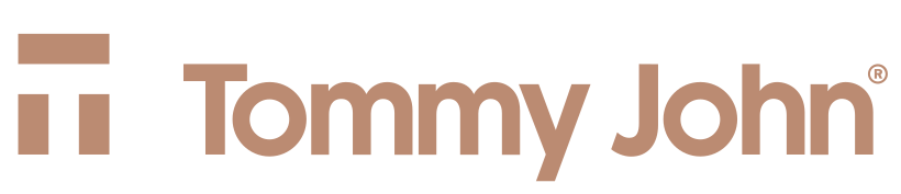 Tommy John logo in brown text