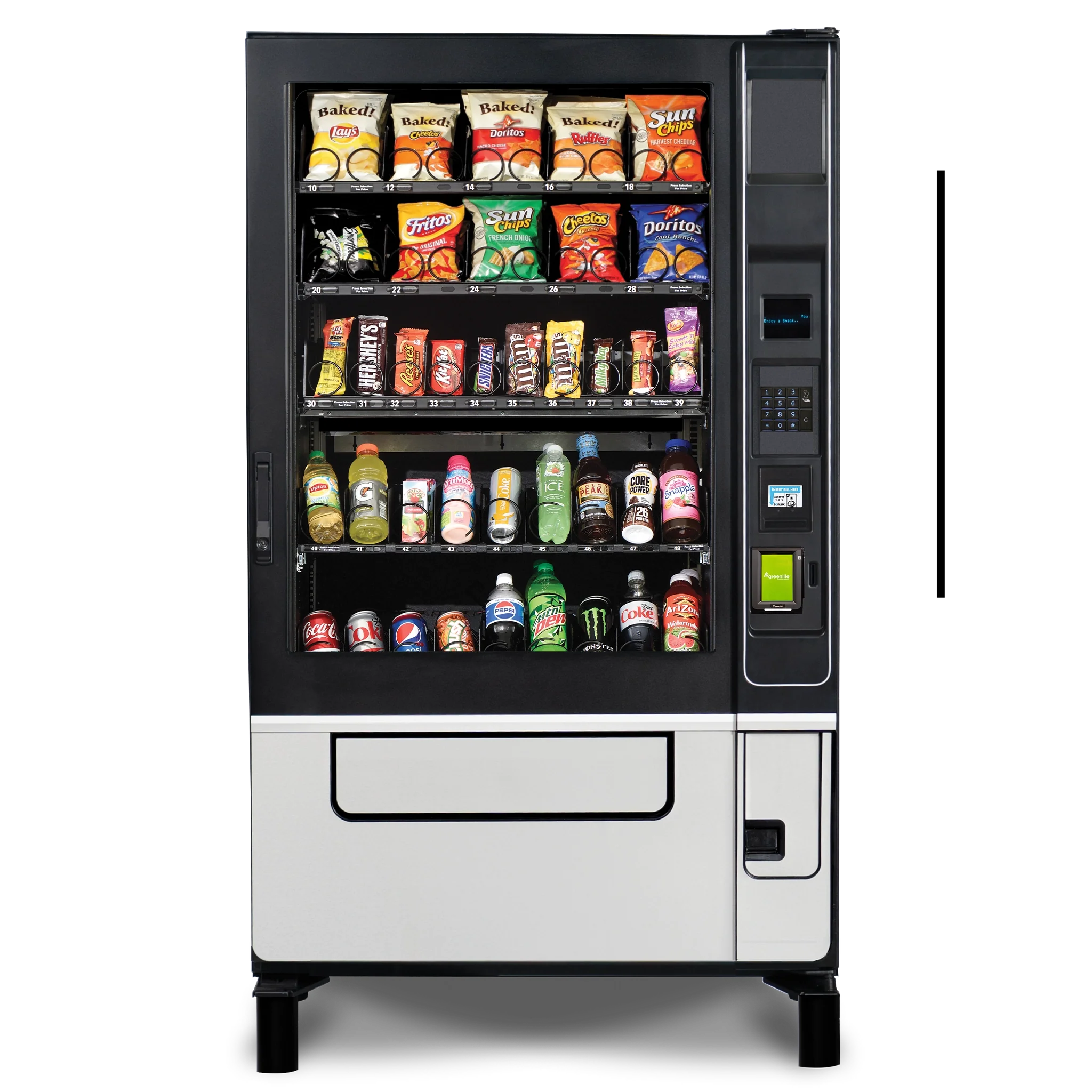 Large Premium Snack & Beverage Vending Machine