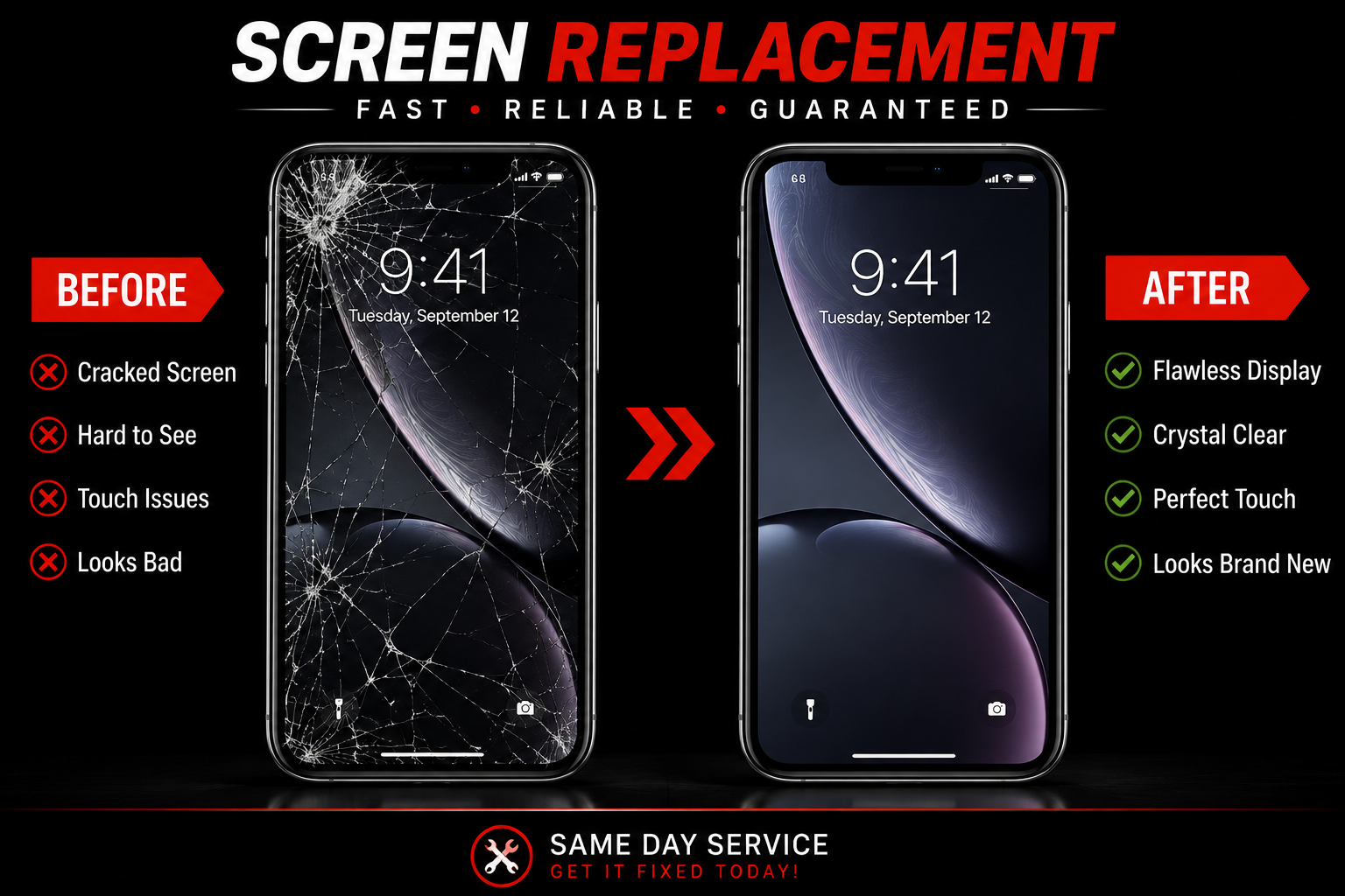 Screen Replacement