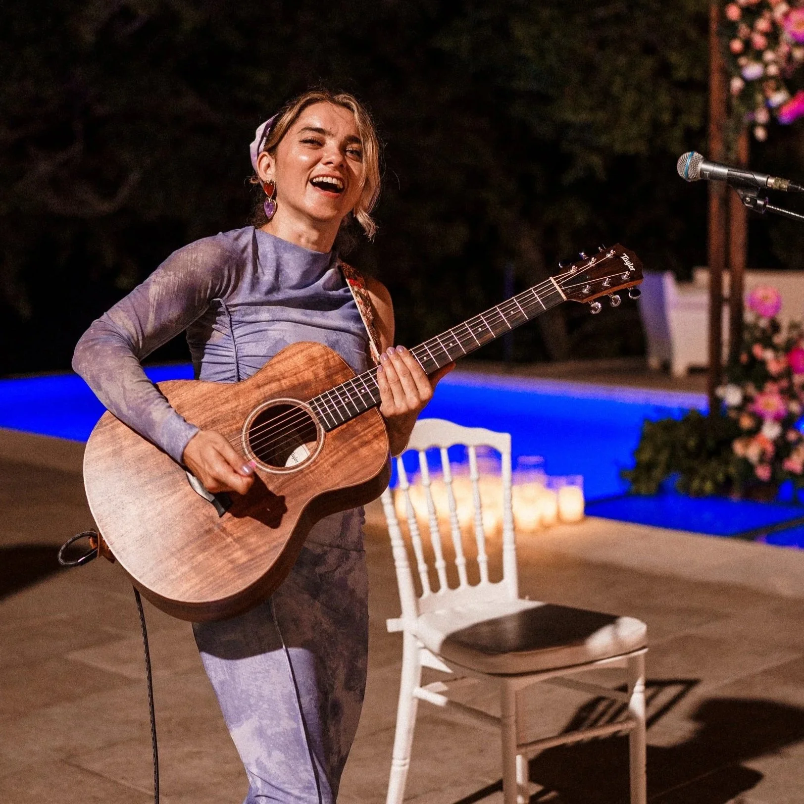 live acoustic music and singer for weddings and events london
