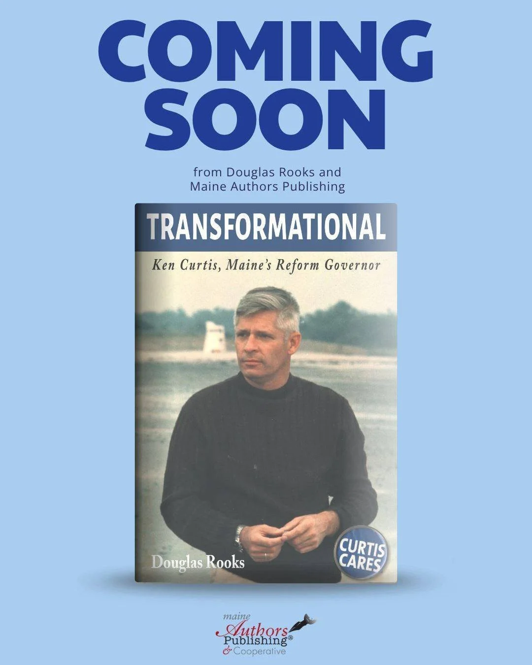 📢 On Wednesday, June 3, catch me on @pachiosonthenews on YouTube or at 7 PM on PMC Watch Channel 5. I'll be discussing Maine politics, Governor Kenneth Curtis, and my new book, Transformational: Ken Curtis, Maine's Reform Governor, which is coming o