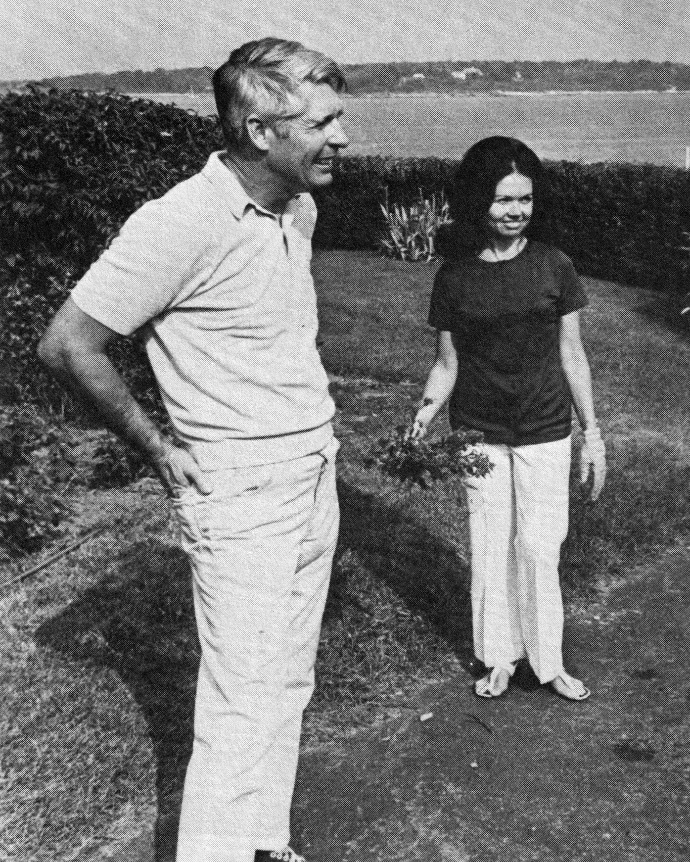 Ken and Polly Curtis purchased a home built with MDI granite in South Portland in his second term as Governor. It was a favorite spot to many, and it's rumored that then-President Jimmy Carter was pulled off the garden wall by the Secret Service for 