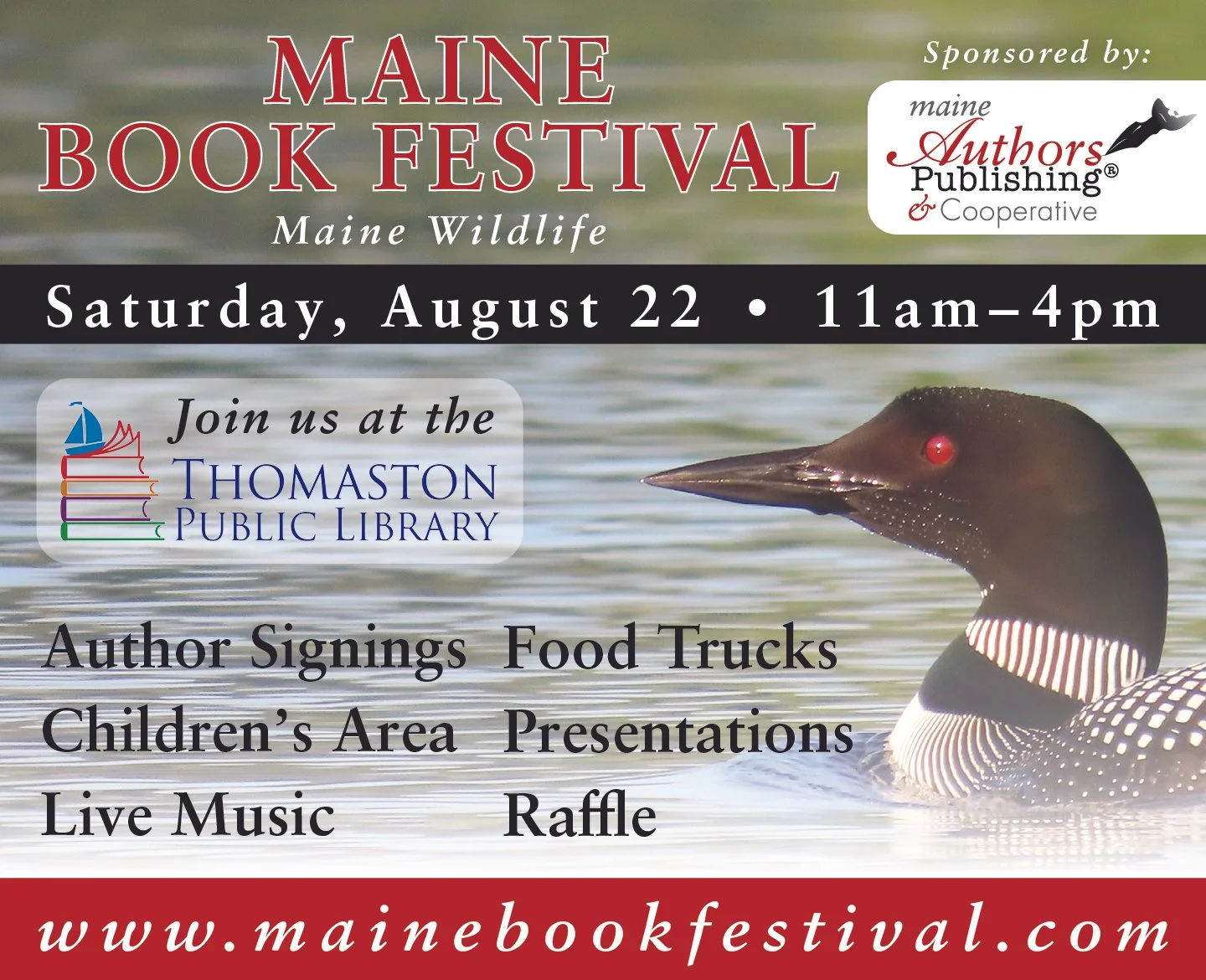 Maine Book Festival with Douglas Rooks