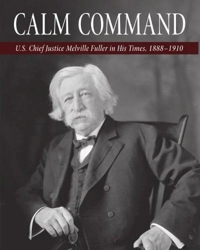 The internet tells me it's World Beard Day - something I've never found myself participating in. To that end, I have to post this throwback to my previous book, Calm Command, about Chief Justice Melville Fuller. Get a load of that moustache!

#MaineA