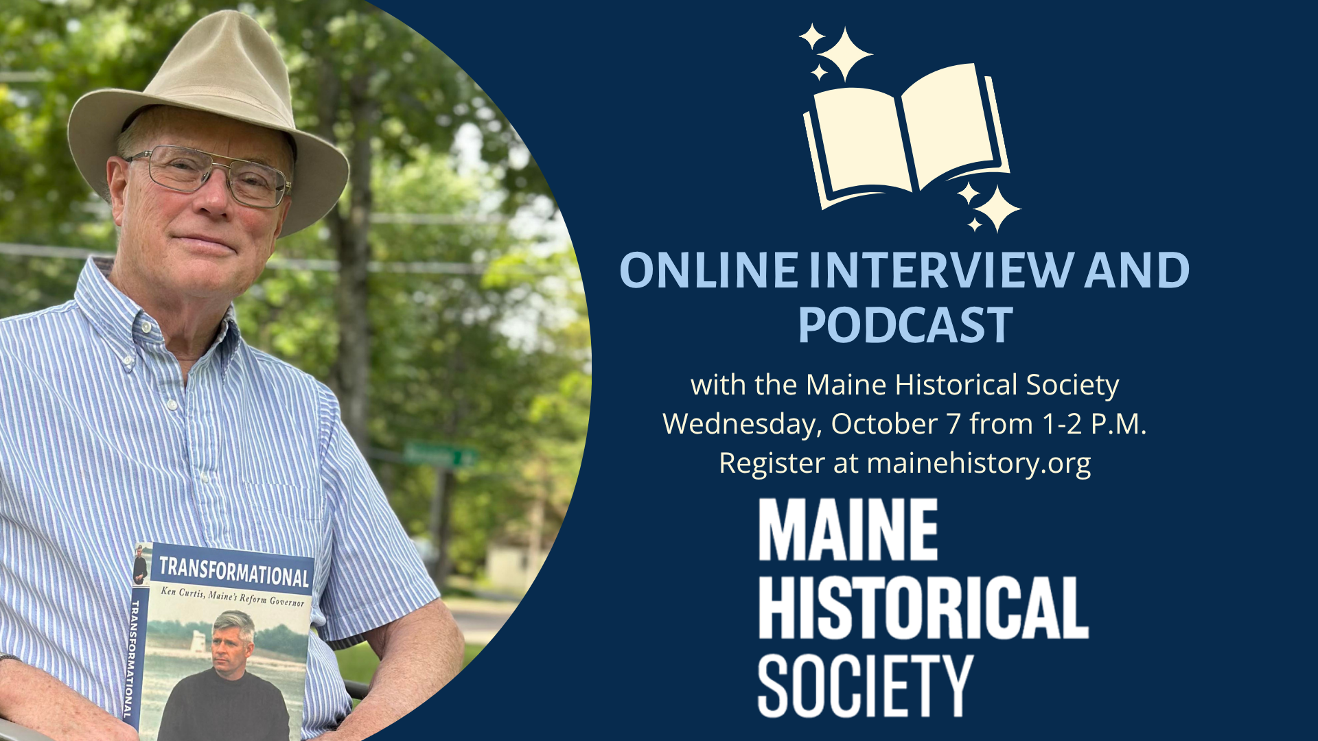 Doug Online with the Maine Historical Society