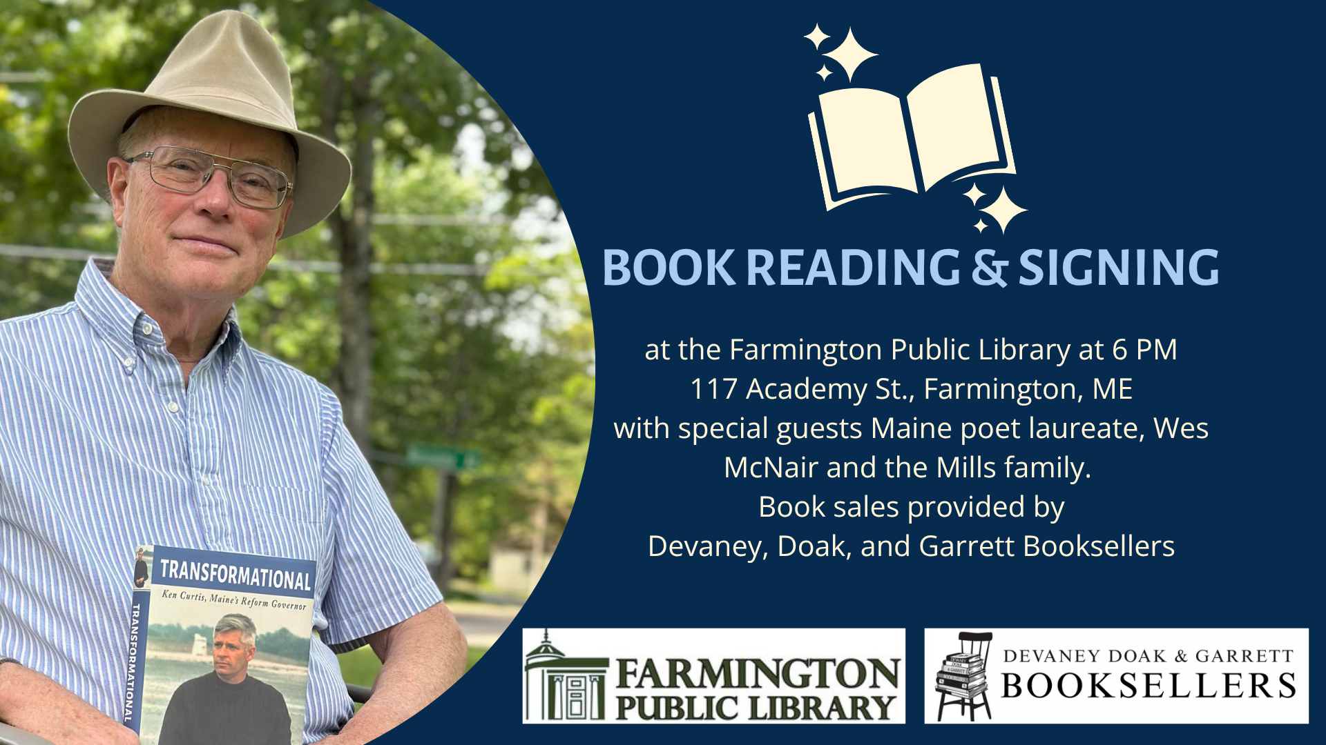 Douglas Rooks at Farmington Library