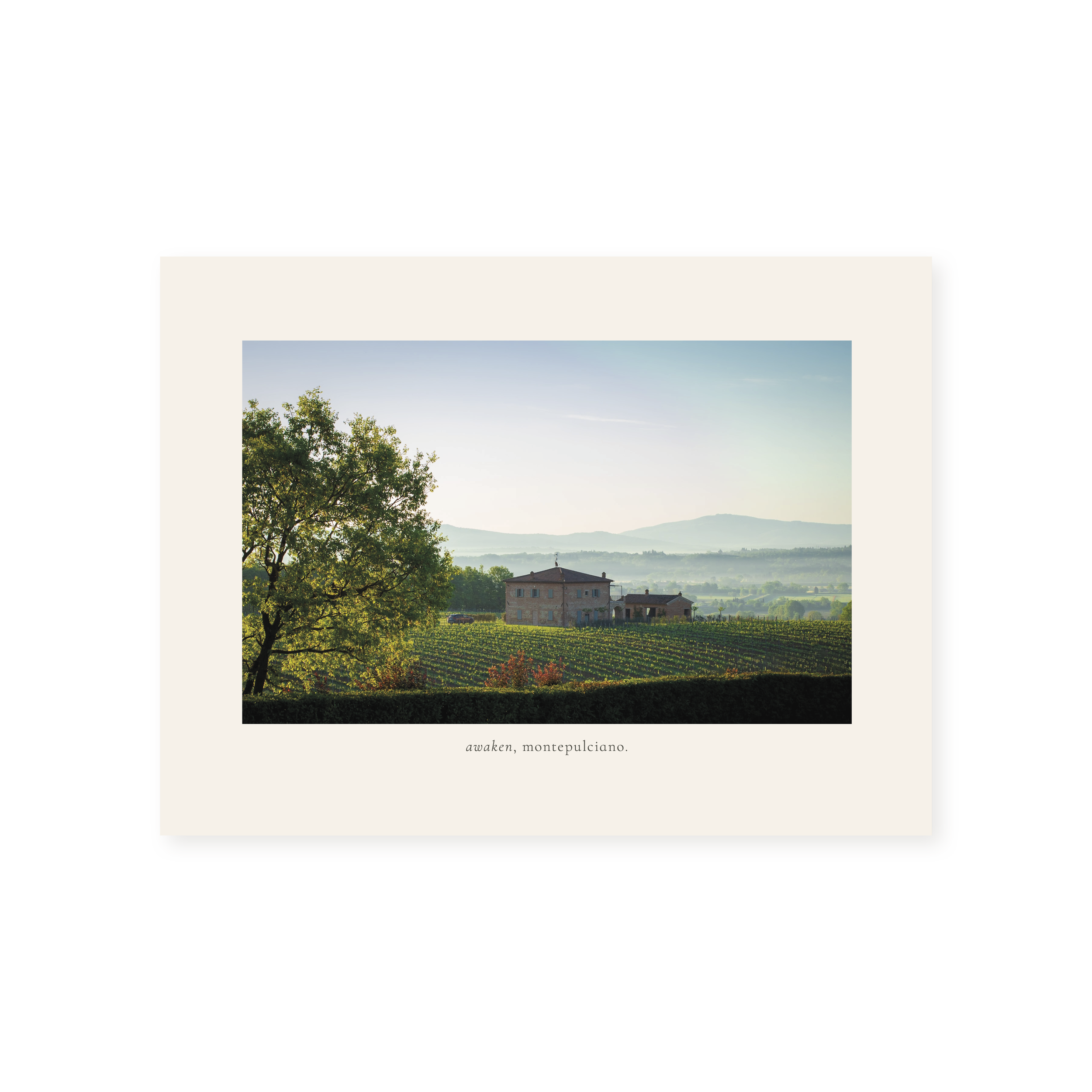 fnbj. Objects - Southern Tuscany Val d'Orcia and Montepulciano Italy Print Collection