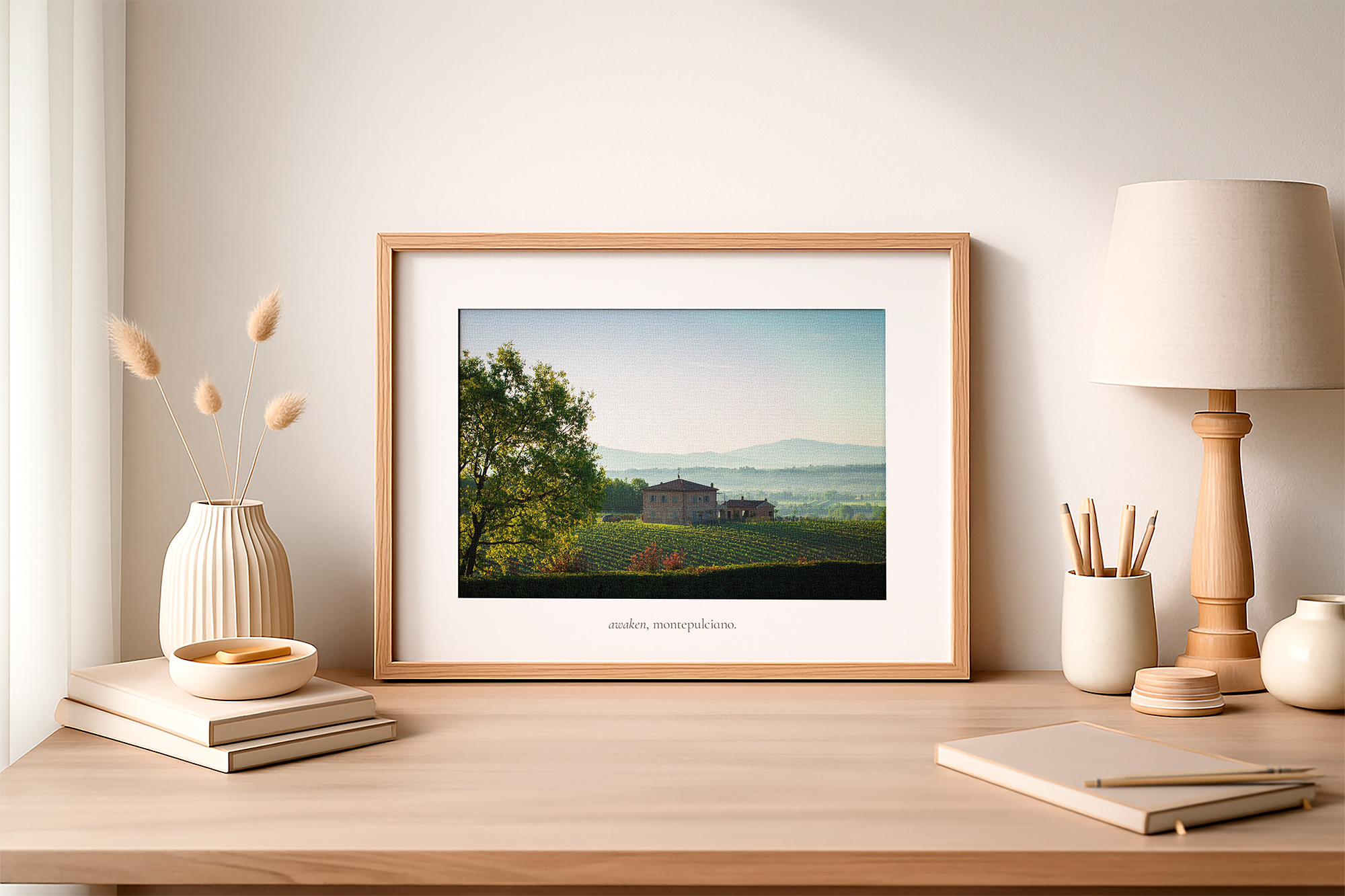 fnbj. Objects - Southern Tuscany Val d'Orcia and Montepulciano Italy Print Collection