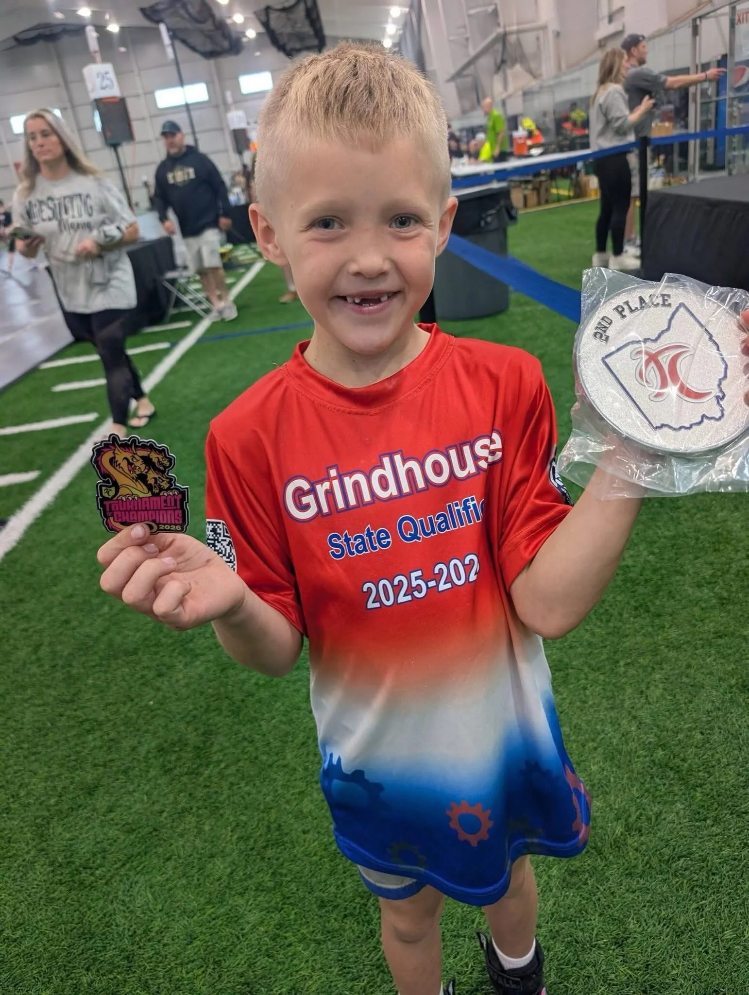 2026 Ohio Tournament of Champions &ndash; Grindhouse ⚙️⚡️

We took 8 wrestlers to Ohio this past weekend and the boys showed up ready to compete.

Kalix Kilpatrick and Eli Crowe led the way. KK need up with a 3rd place finish (10&ndash;1), and Eli Cr