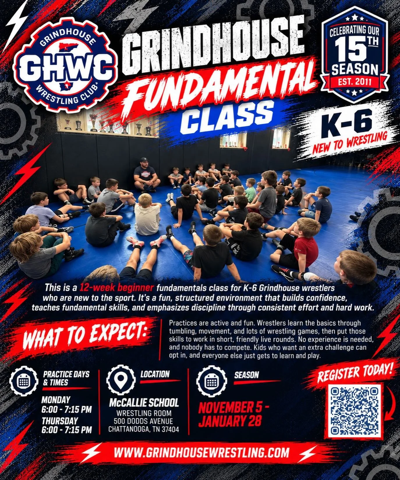 TEAM GRINDHOUSE⚙️⚡️
Registration is open for our 2026-2027 beginner youth team!  Link in bio.