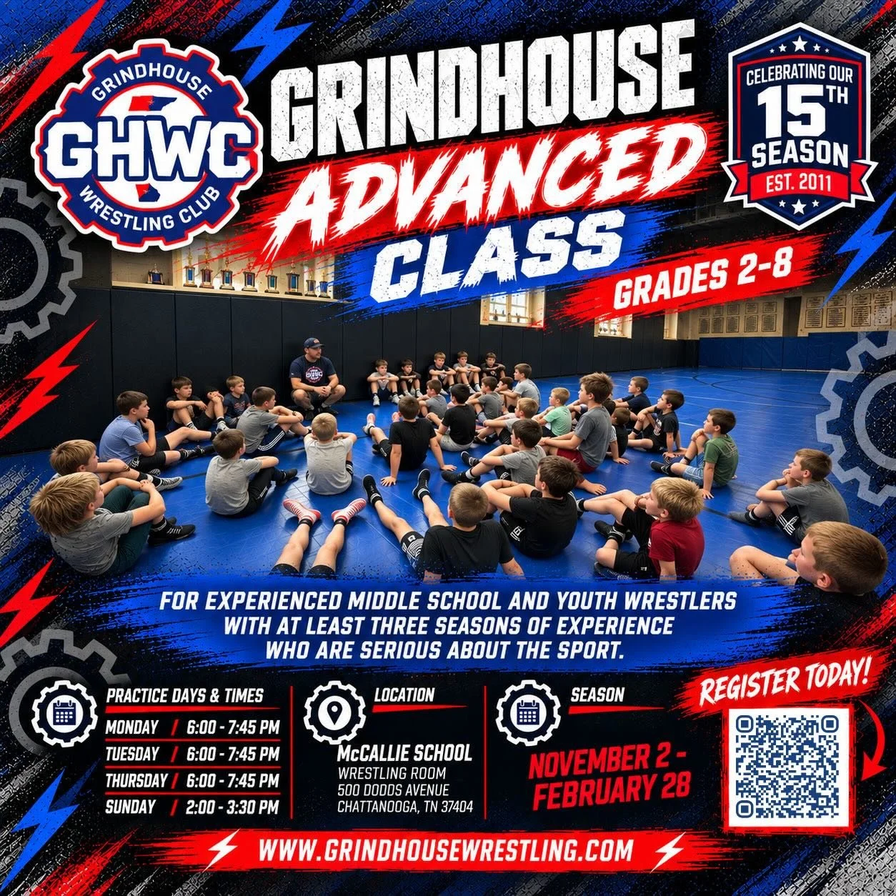 TEAM GRINDHOUSE⚙️⚡️
Registration is open for our 2026-2027 advanced in-season youth team!  Link in bio.