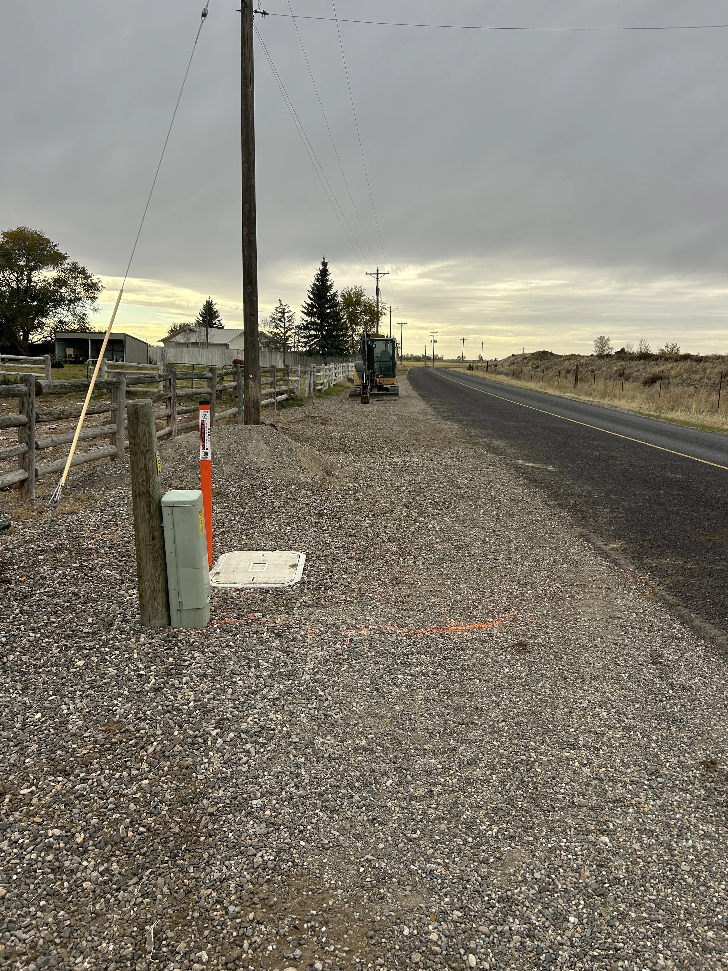 Utility work
