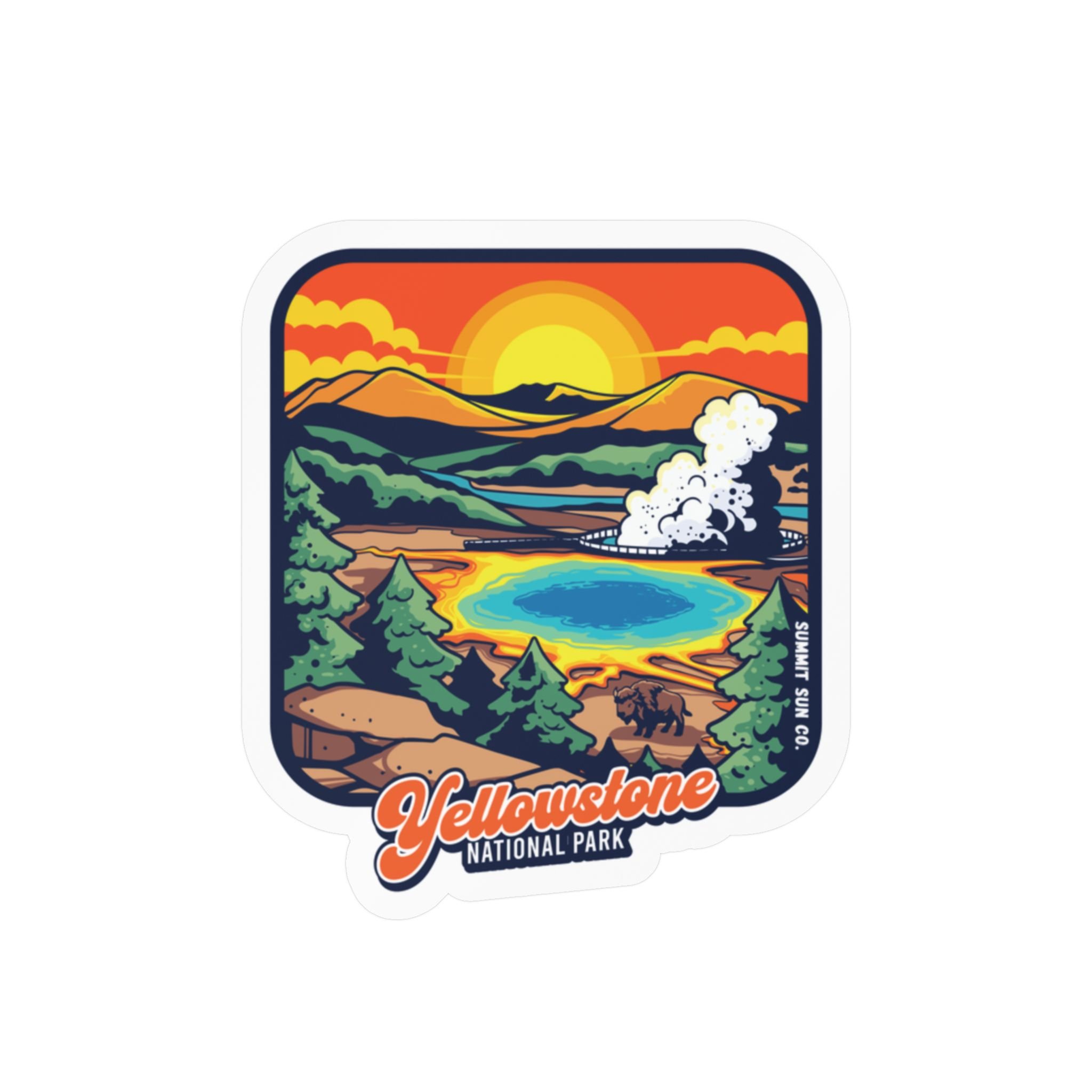 Yellowstone NP - Sticker