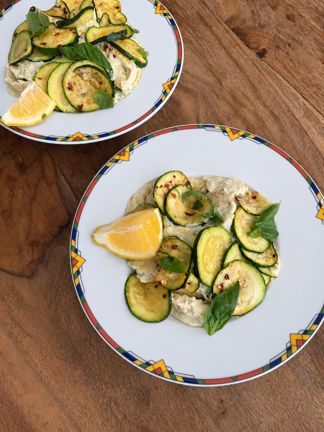 Ravioli met ricotta, pesto en citroen