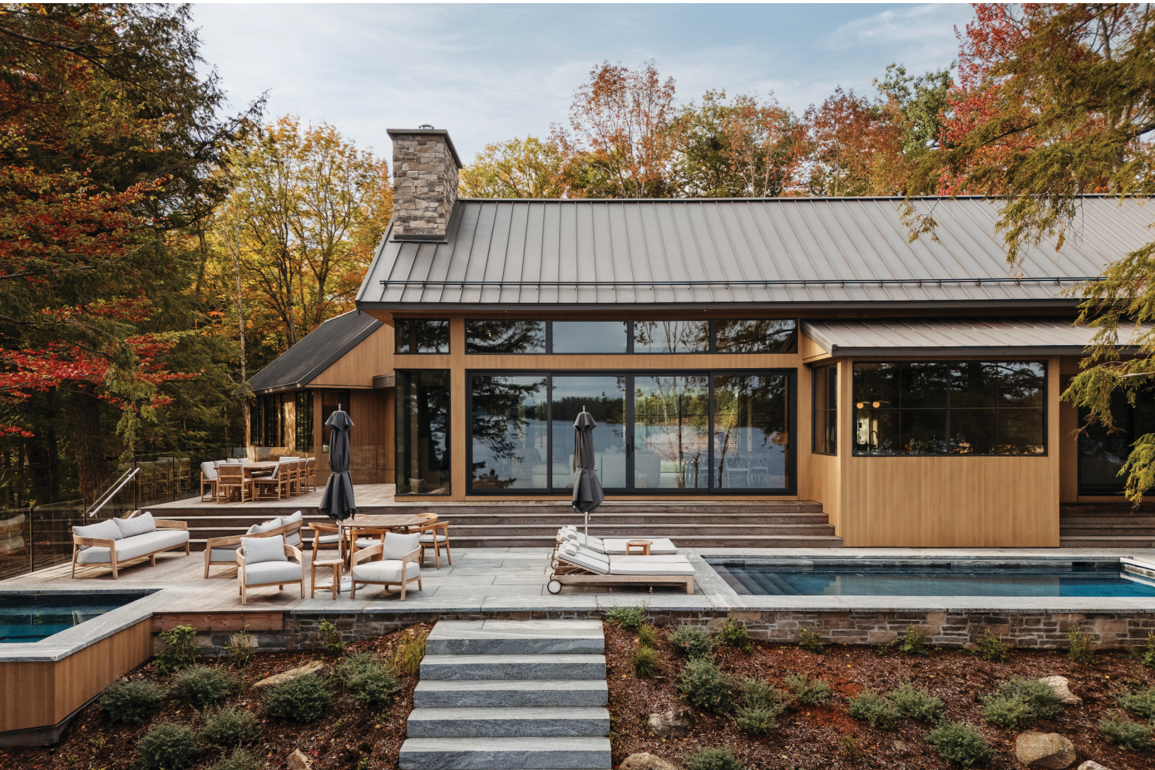 jo/ross design inc. architectural designer muskoka carrying place exterior