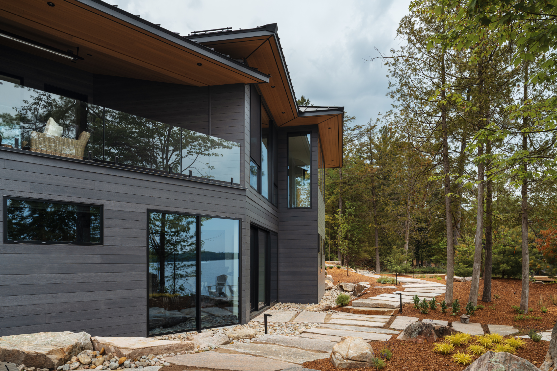 jo/ross design inc. architectural designer muskoka carrying place exterior