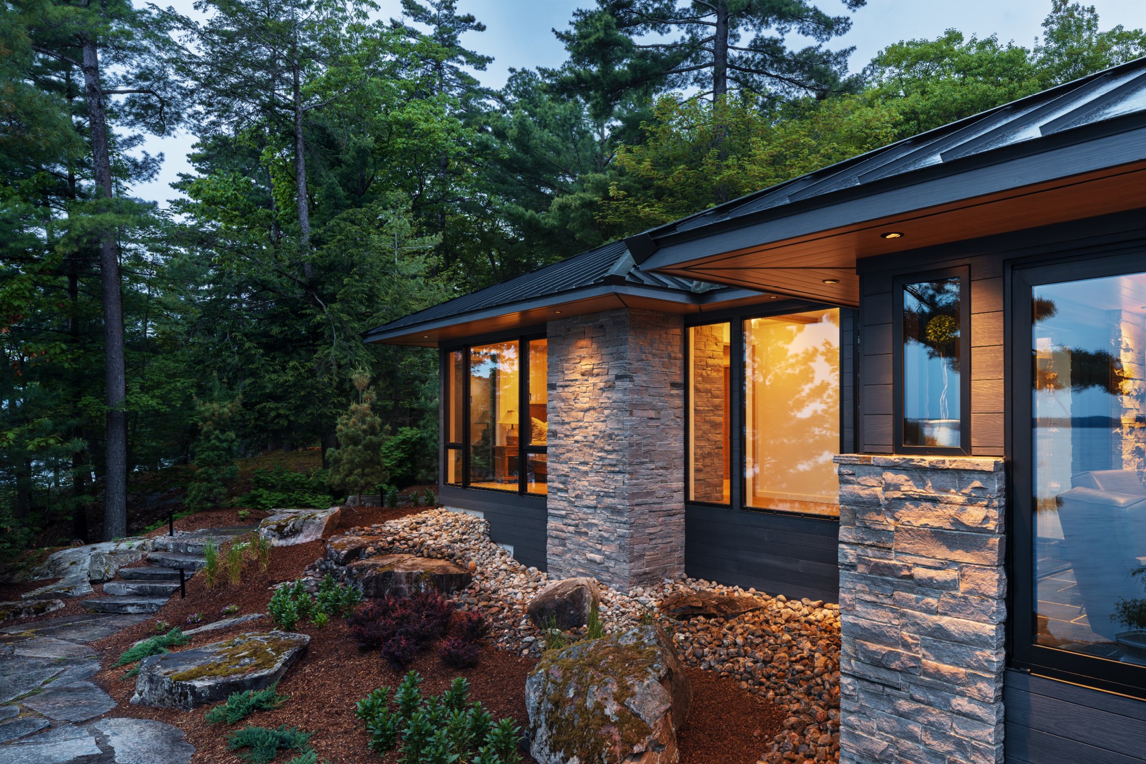 jo/ross design inc. architectural designer architect architectural design lake rosseau muskoka oak bank