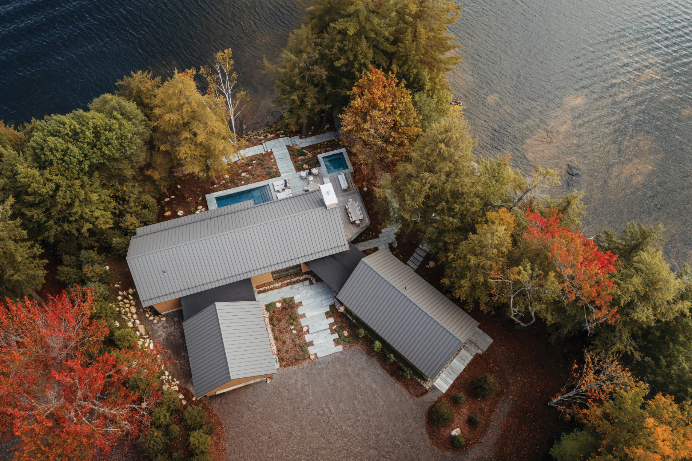 jo/ross design inc. architectural designer muskoka carrying place exterior