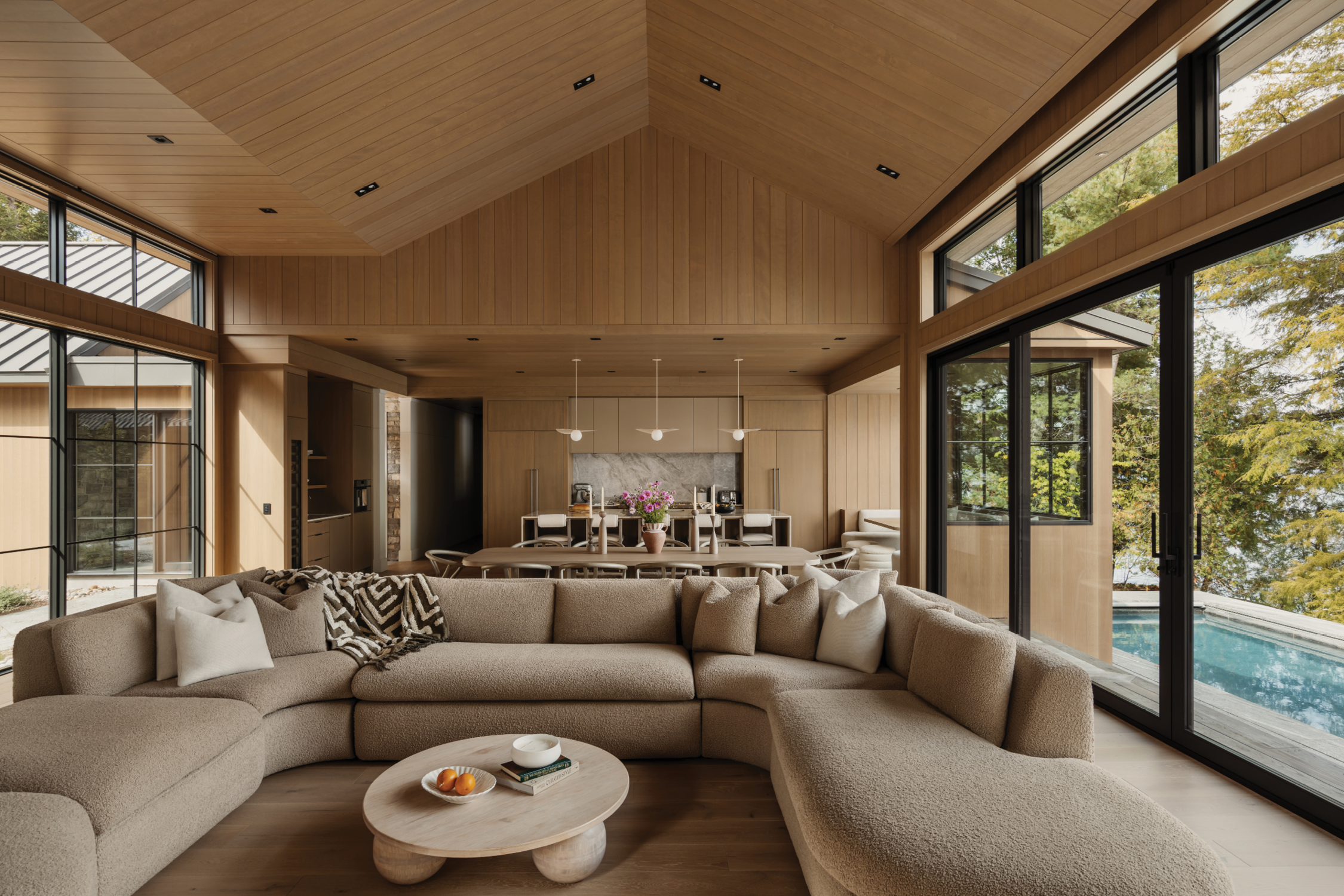 jo/ross design inc. architectural designer muskoka carrying place interior