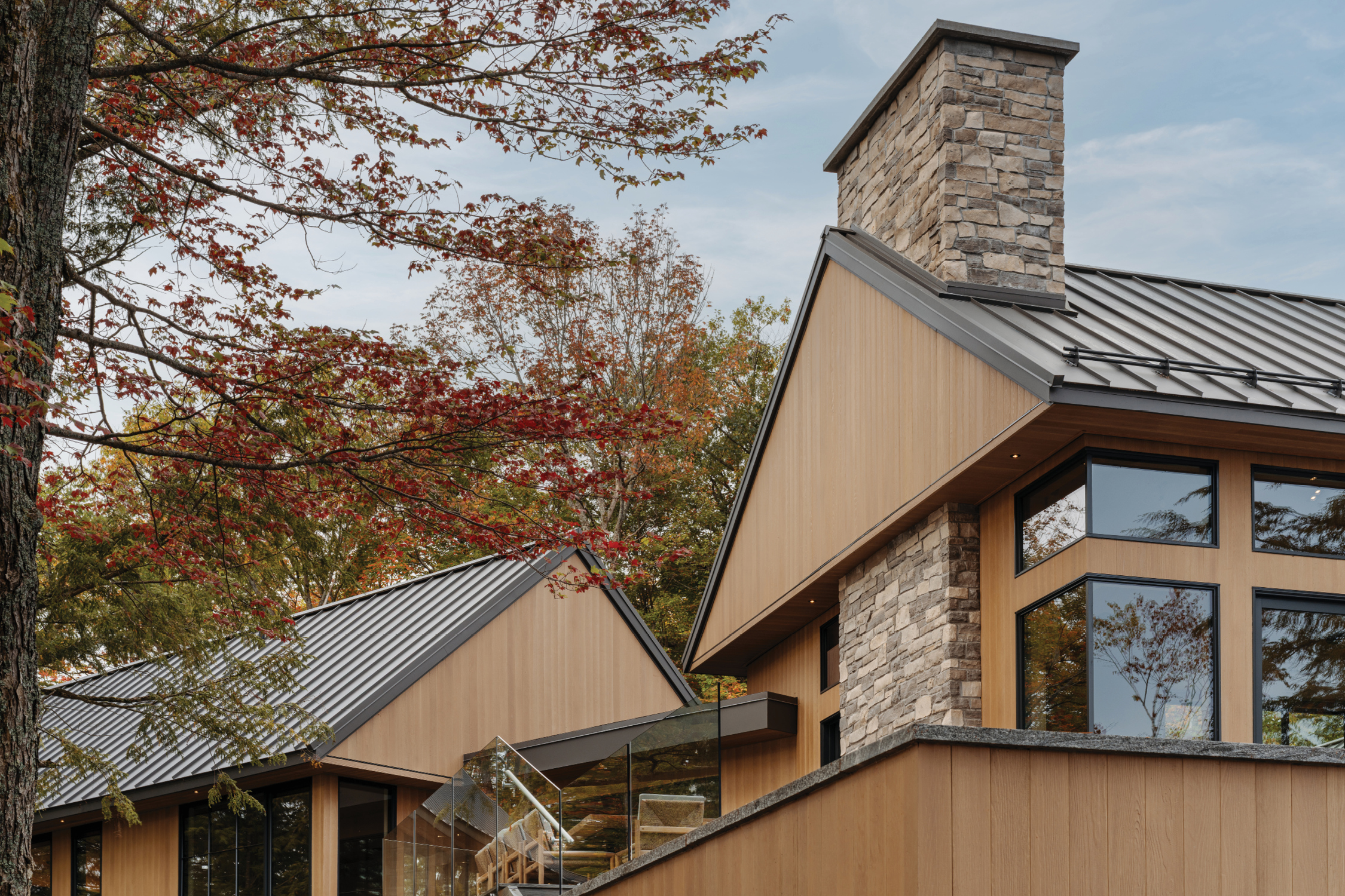 jo/ross design inc. architectural designer muskoka carrying place exterior