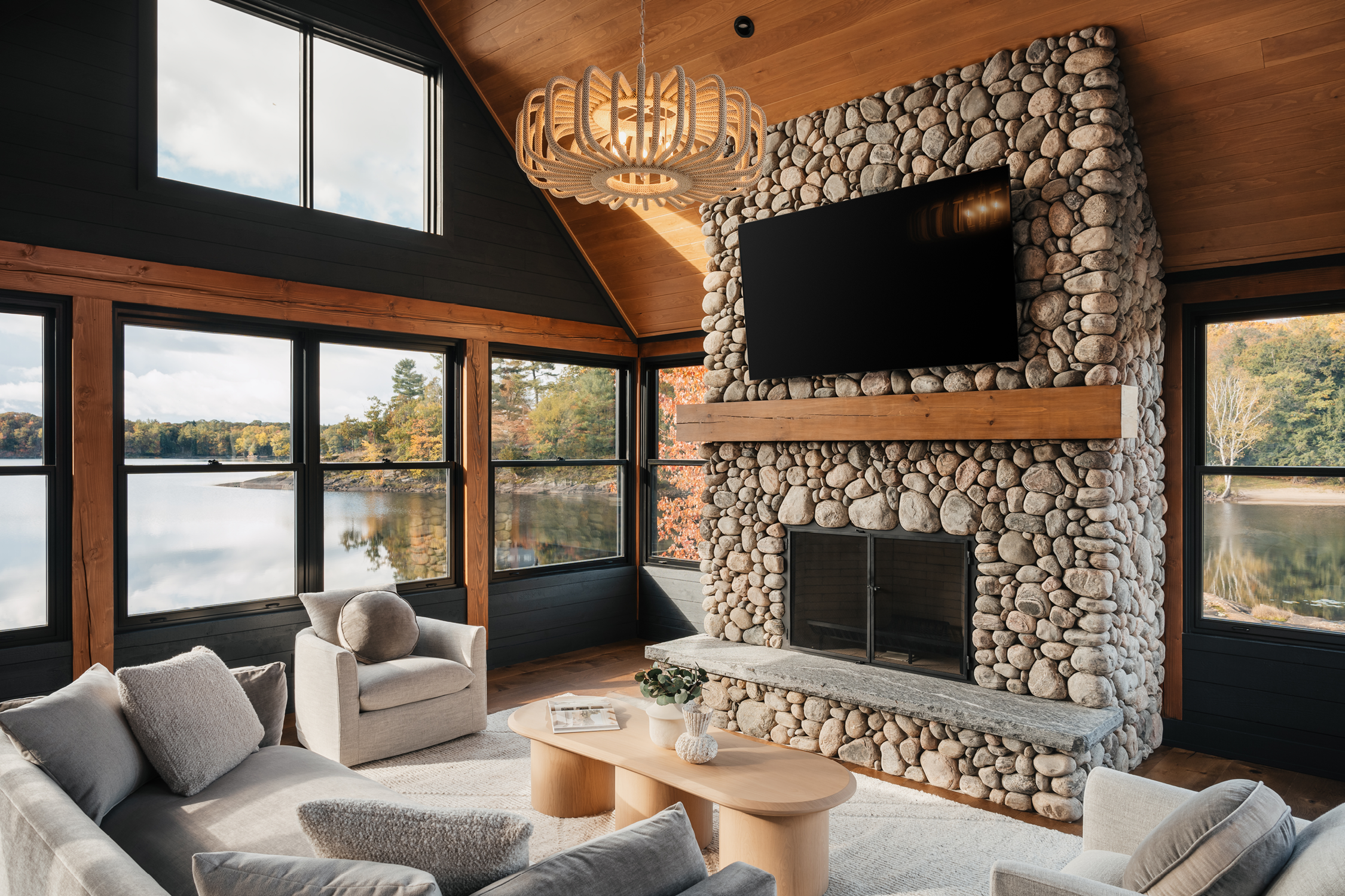 jo/ross design inc. architectural designer muskoka rocky point interior