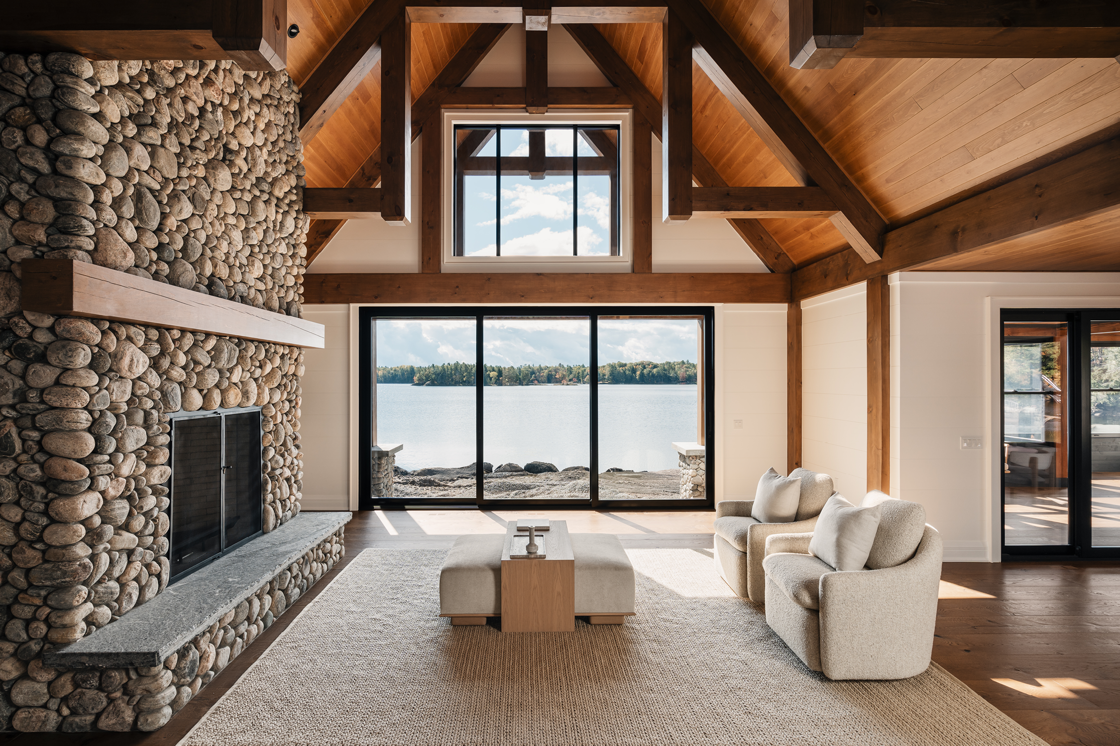 jo/ross design inc. architectural designer muskoka rocky point interior