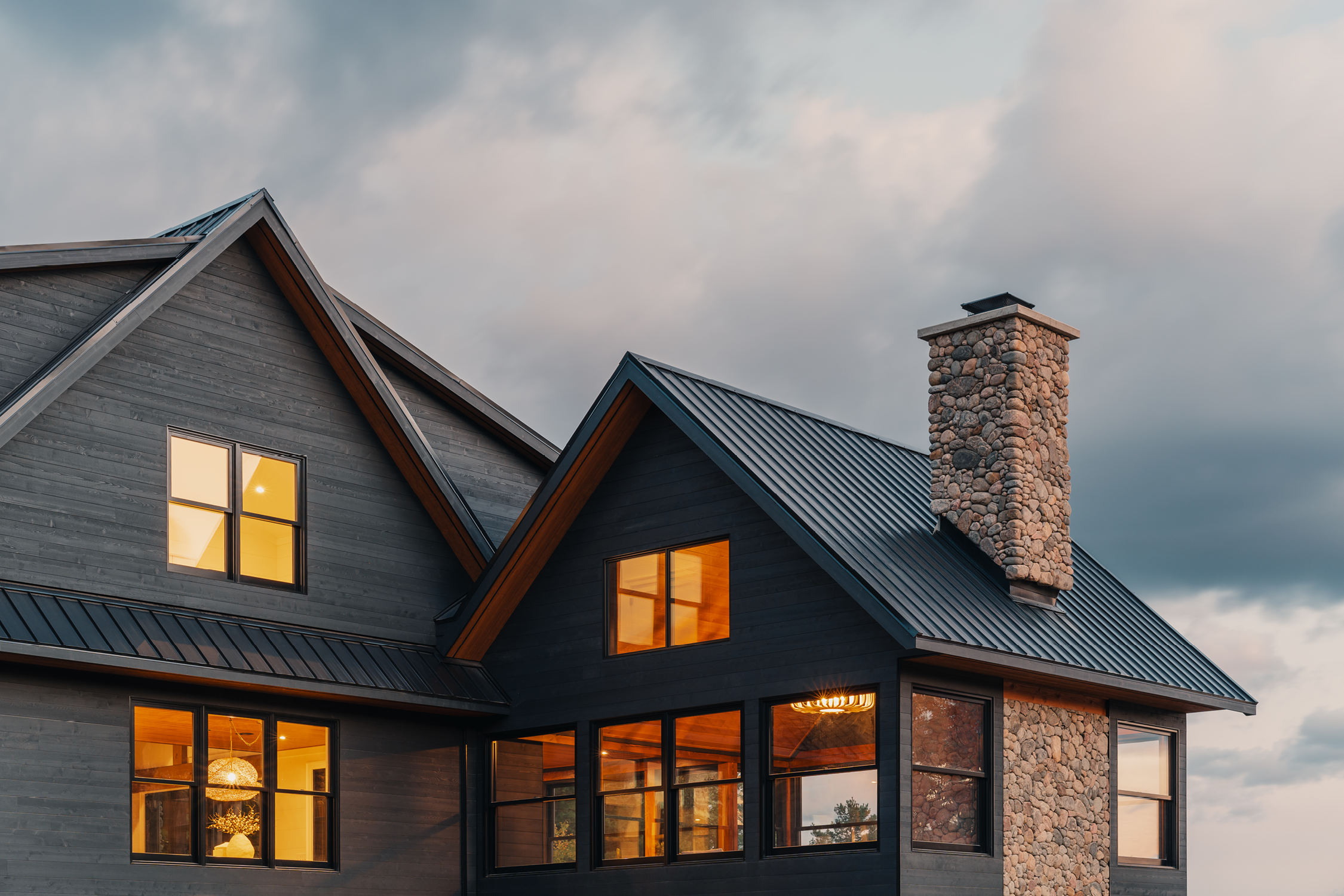 jo/ross design inc. architectural designer muskoka project roofline rocky point