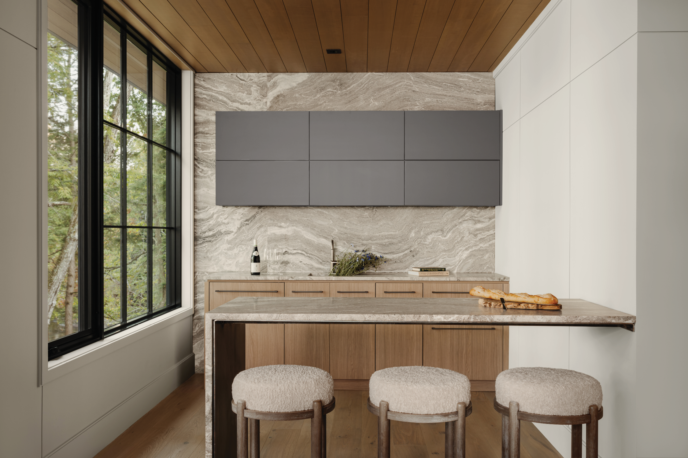 jo/ross design inc. architectural designer muskoka carrying place lounge bar