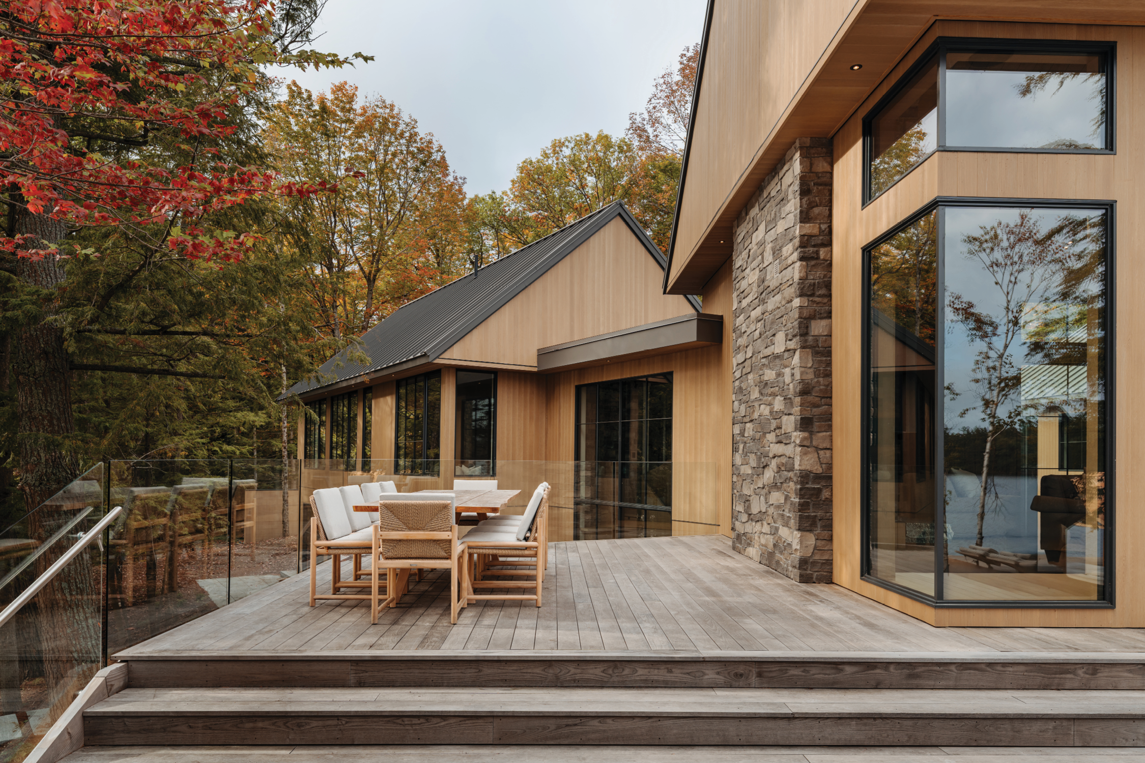 jo/ross design inc. architectural designer muskoka carrying place exterior