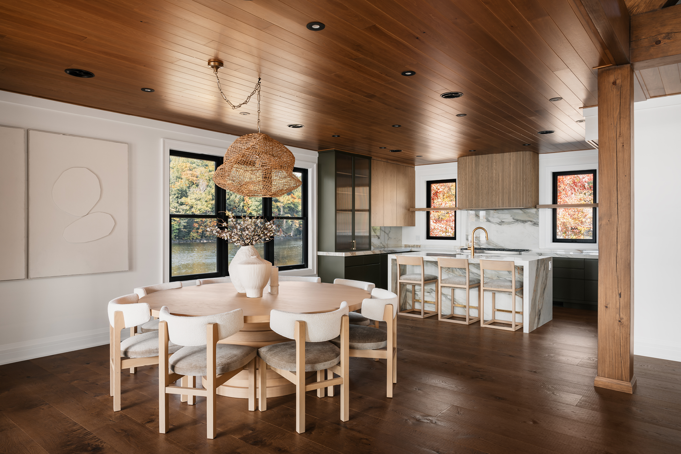 jo/ross design inc. architectural designer muskoka rocky point interior