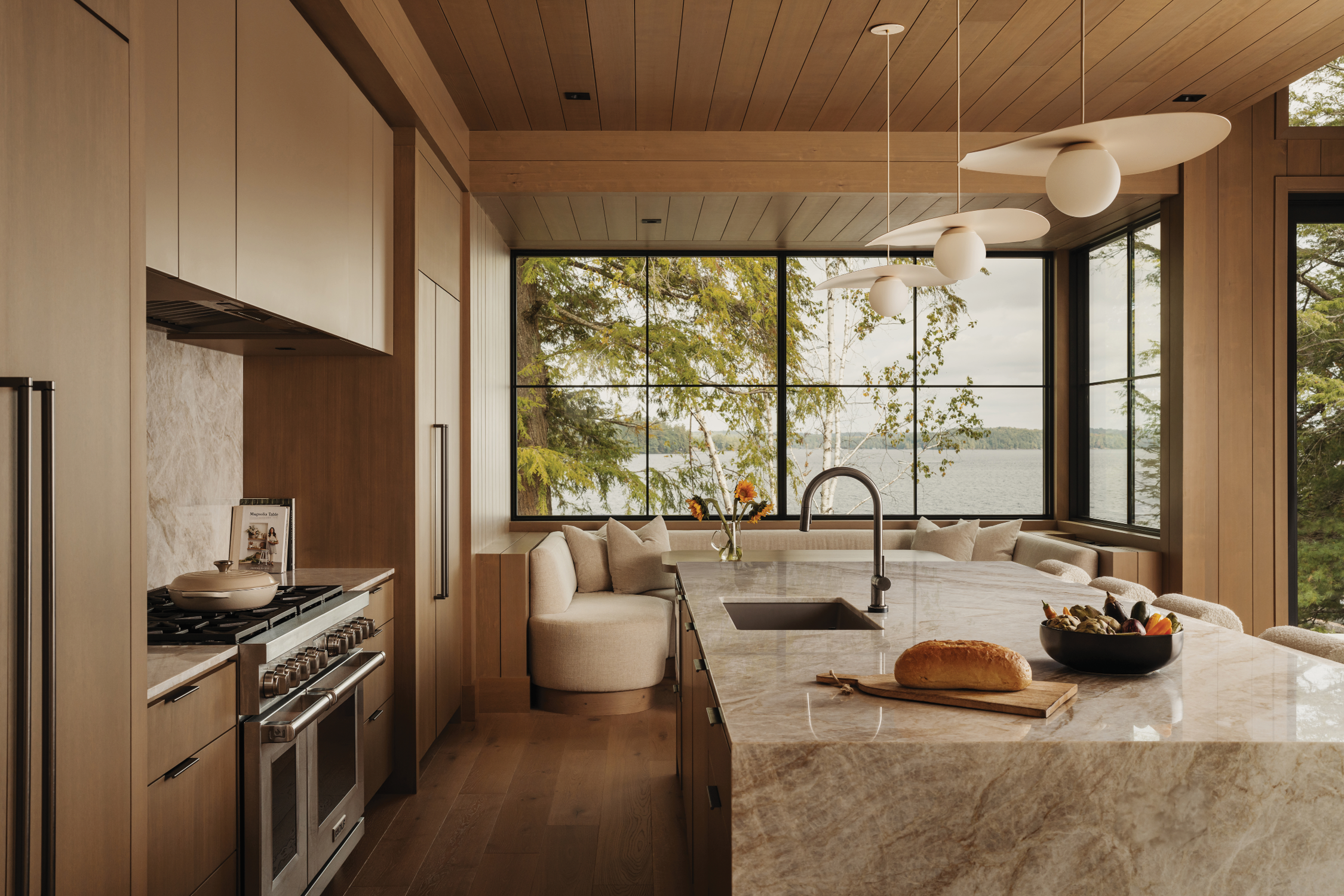 jo/ross design inc. architectural designer muskoka carrying place kitchen