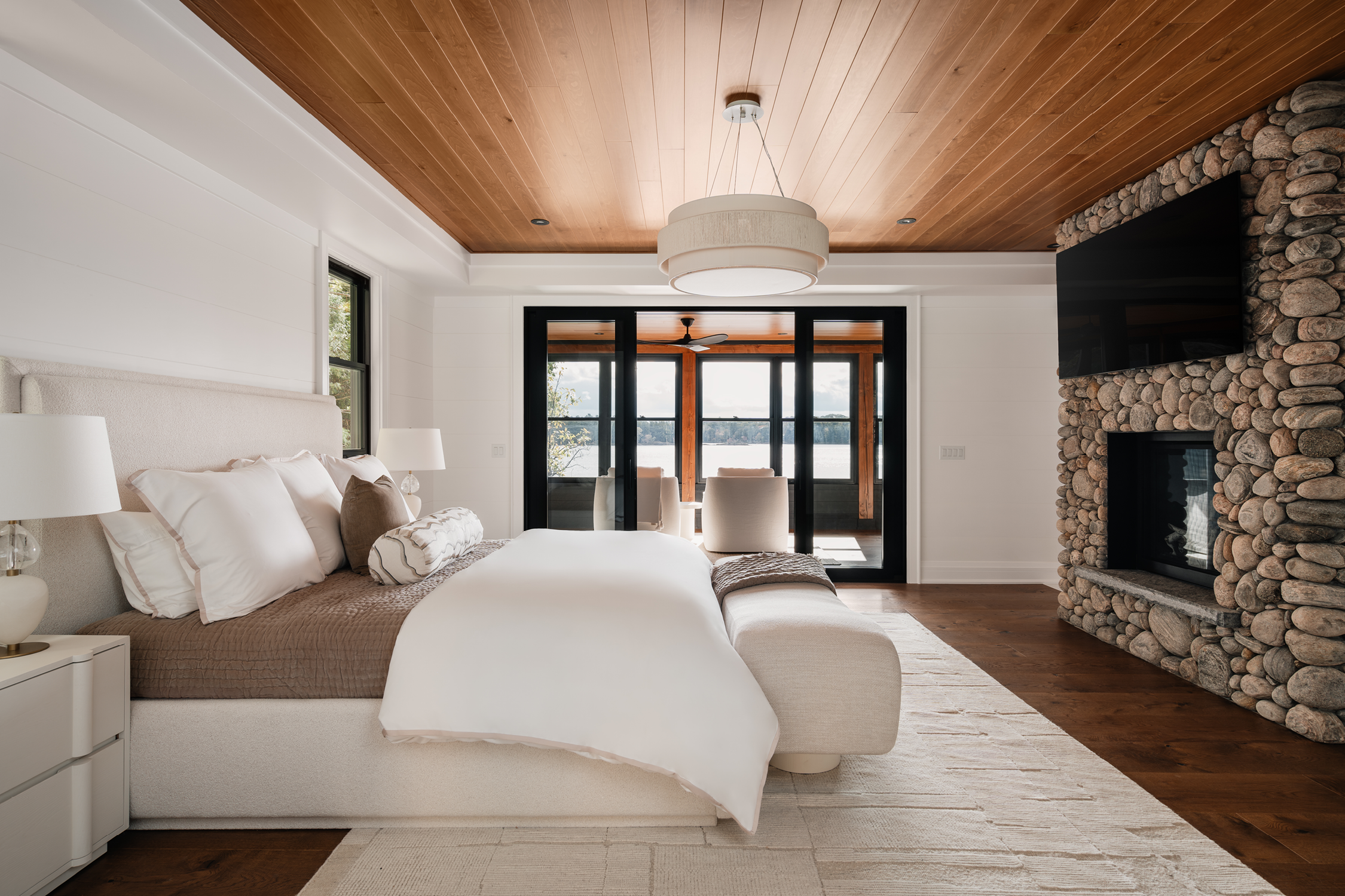 jo/ross design inc. architectural designer muskoka rocky point interior
