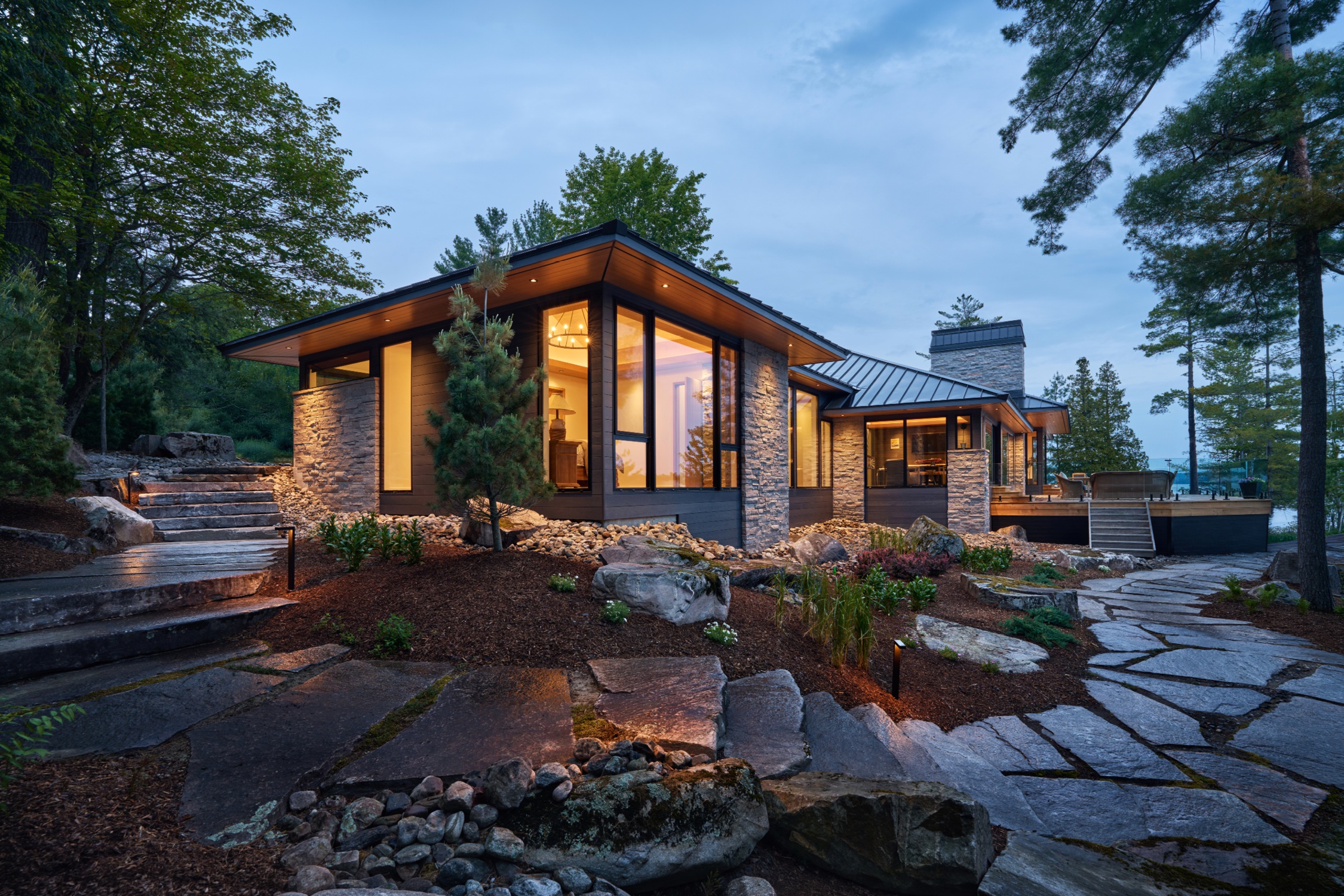 jo/ross design inc. architectural designer architect architectural design lake rosseau muskoka oak bank