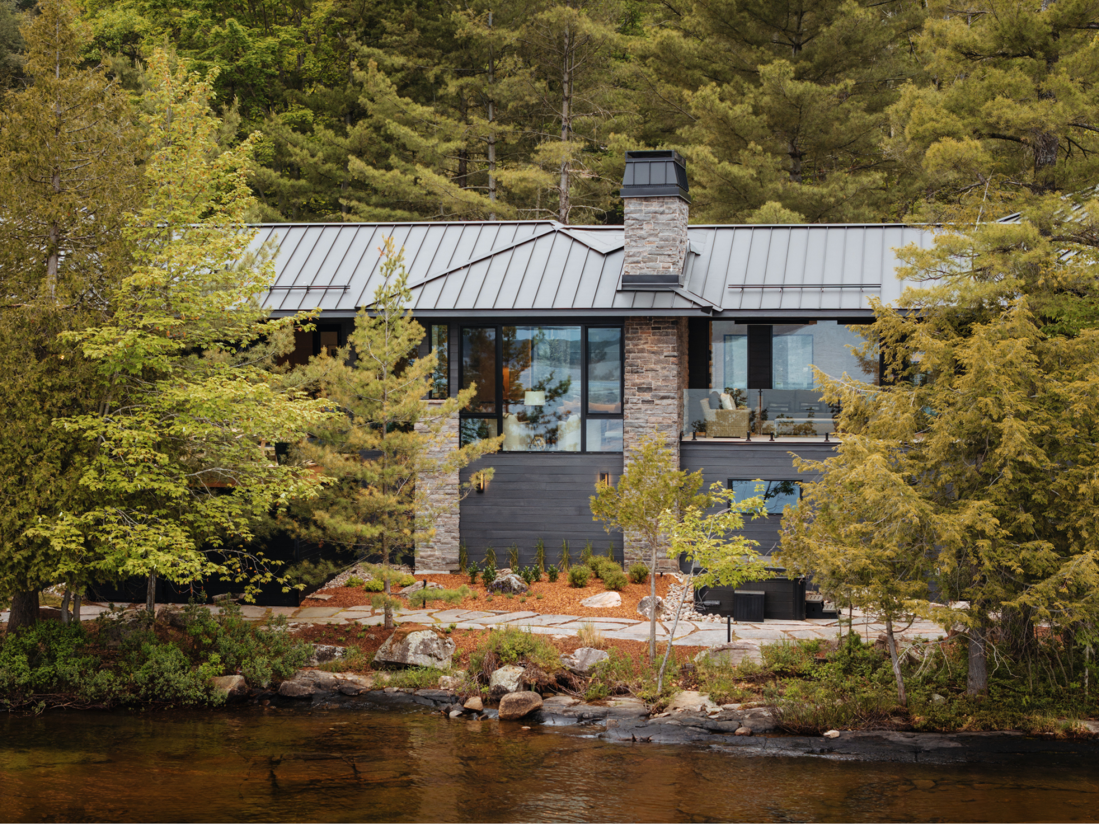 jo/ross design inc. architectural designer architect architectural design lake rosseau muskoka oak bank