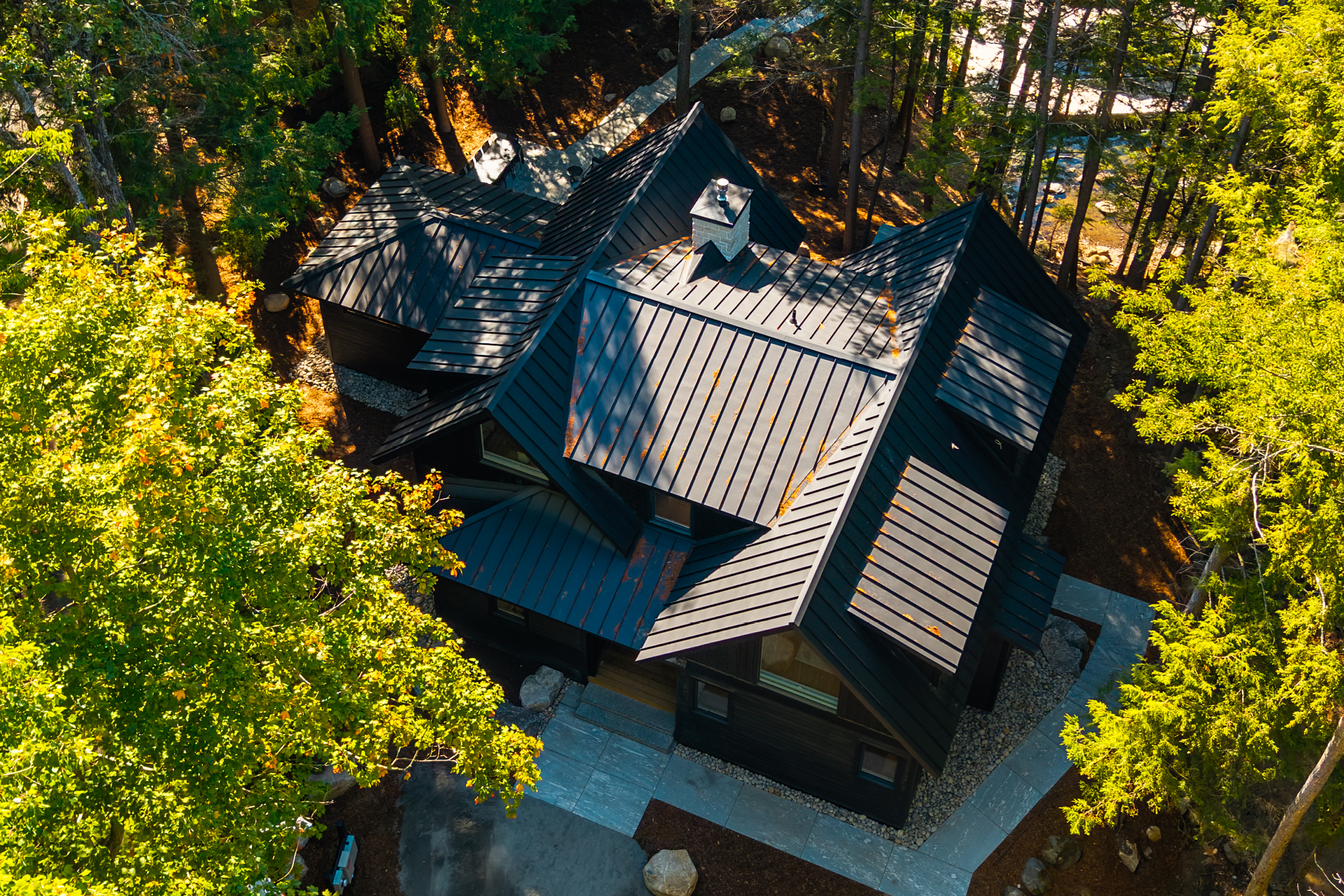 jo/ross design inc. architectural designer muskoka pine point exterior