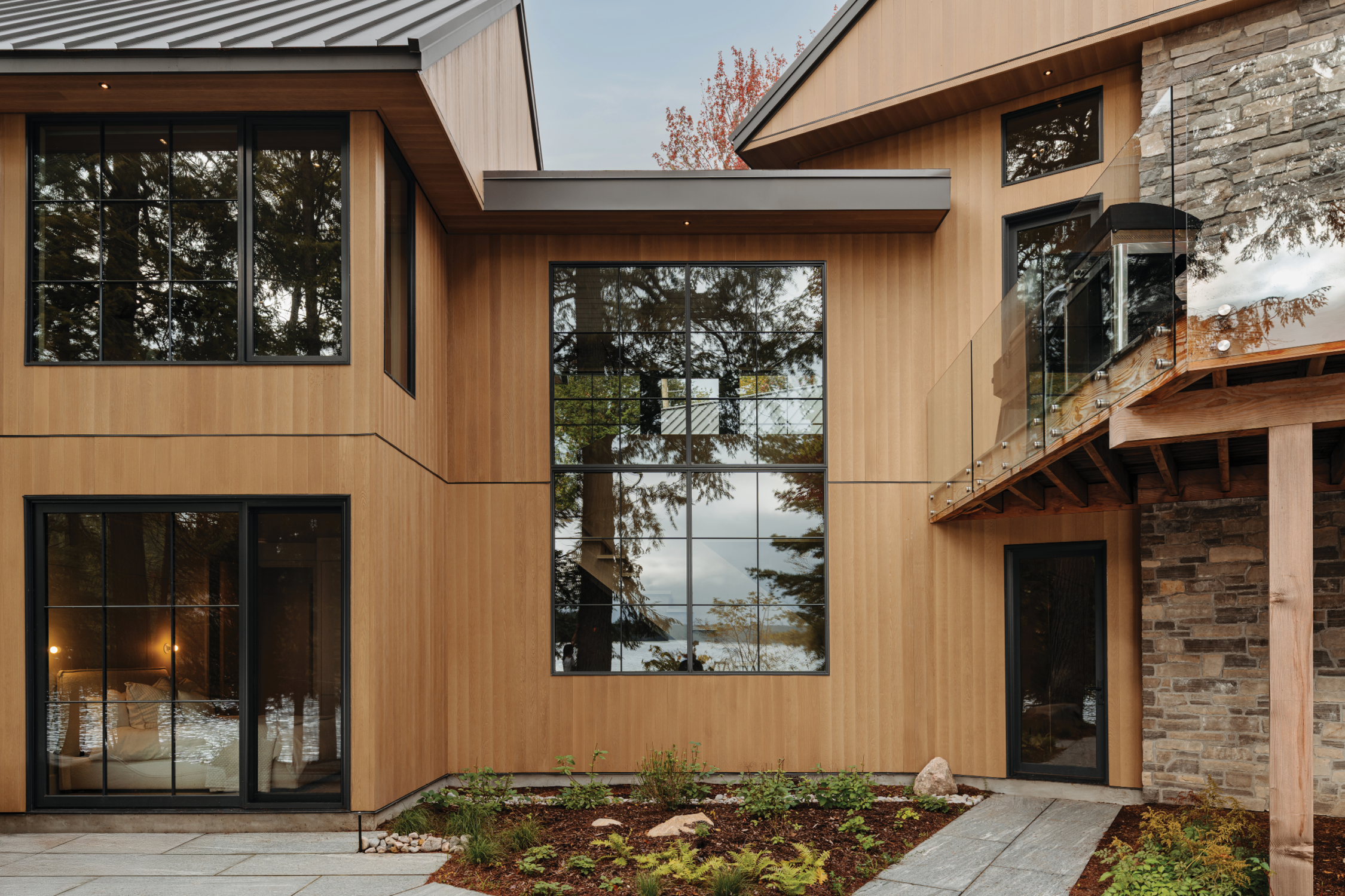 jo/ross design inc. architectural designer muskoka carrying place exterior