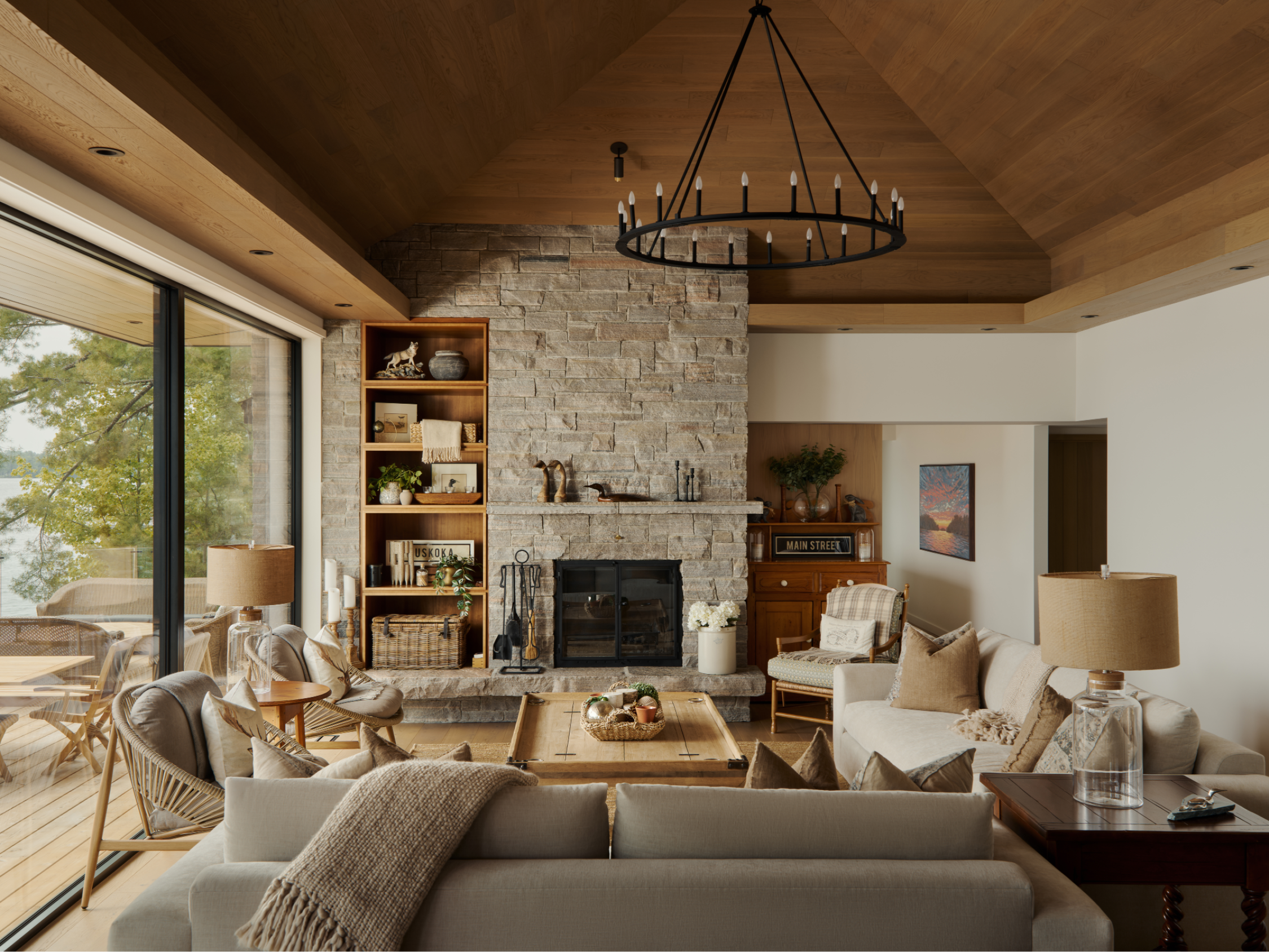 jo/ross design inc. architectural designer architect architectural design lake rosseau muskoka oak bank
