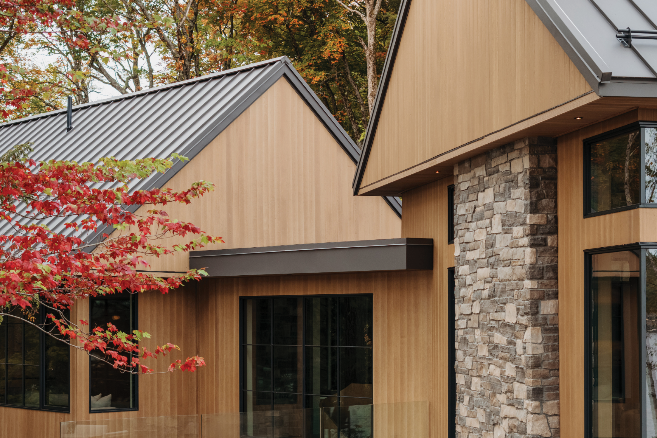 jo/ross design inc. architectural designer muskoka carrying place exterior